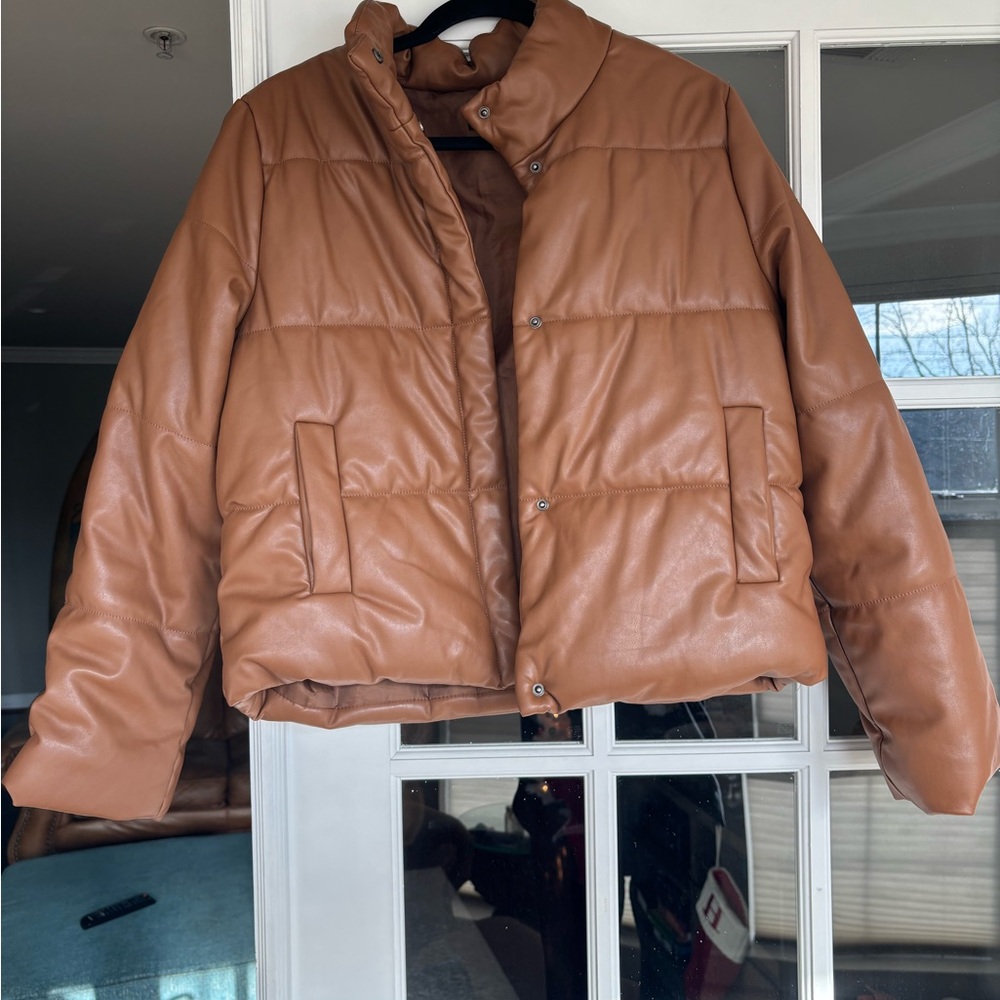 Brown Puffer Jacket